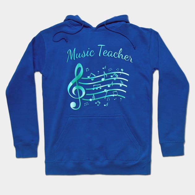 Music Teacher Hoodie by letnothingstopyou